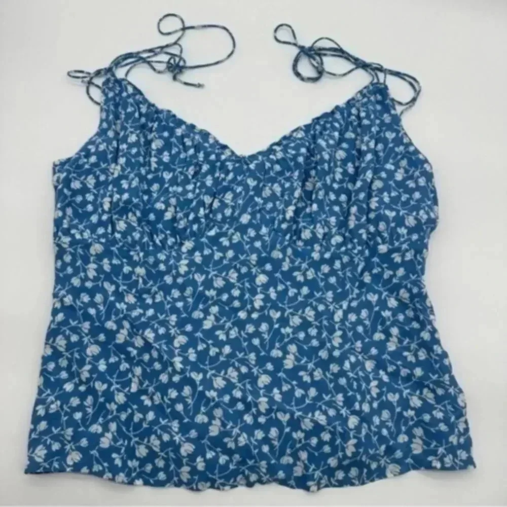 Reformation Robertson Floral Print Camisole size 12 B764 - Picture 2 of 8